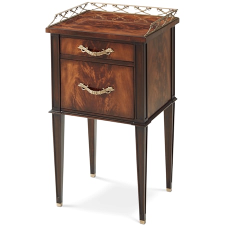 The Admiralty Bedside Lamp Table