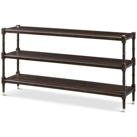 2-Shelf Console Table