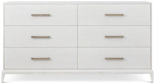 Modern Casual Six-Drawer Dresser