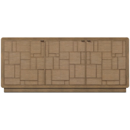 Amelia Credenza w/Wallpaper Accent