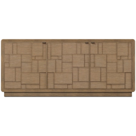 Amelia Credenza w/Wallpaper Accent