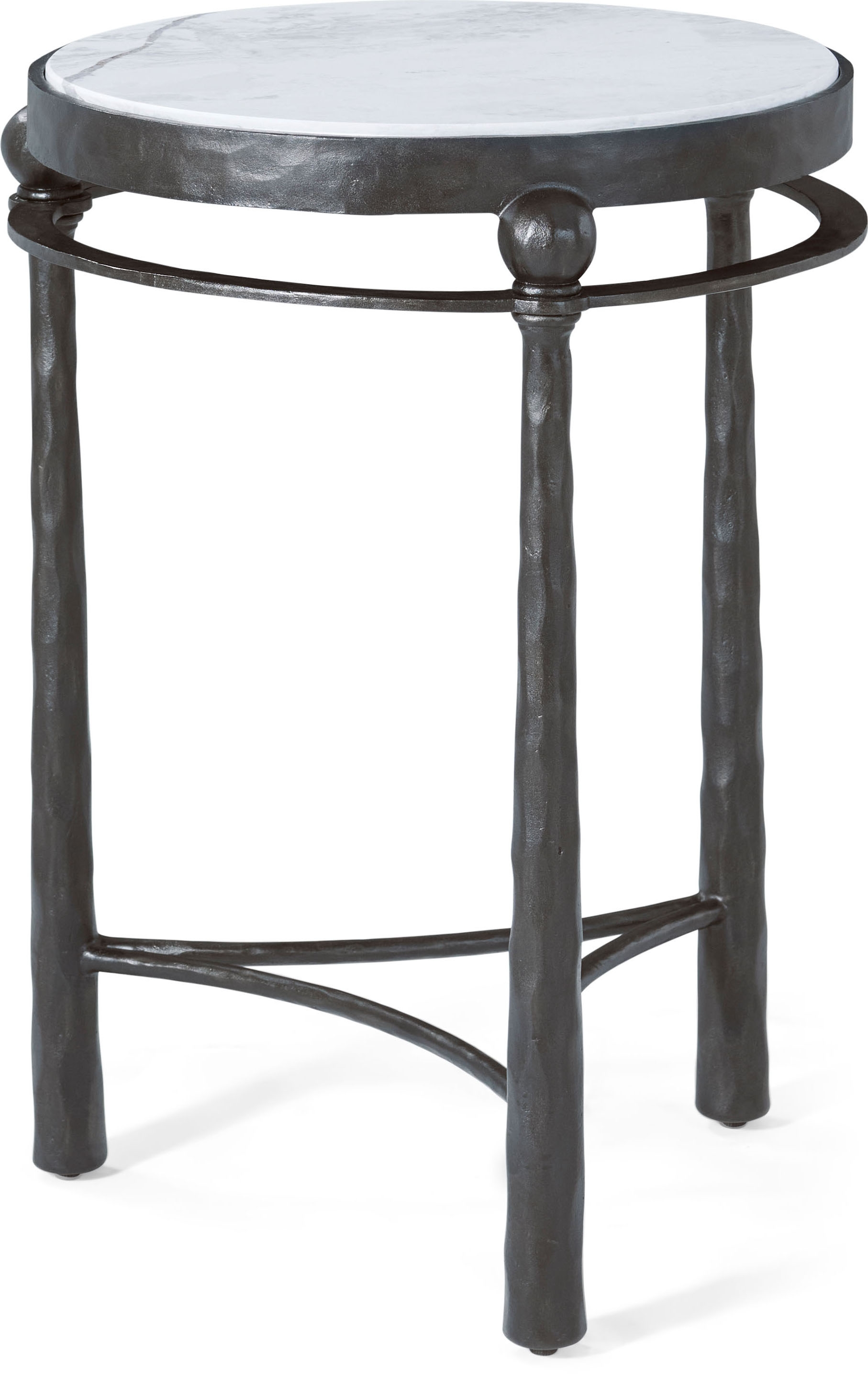 Round Metal Drink Table