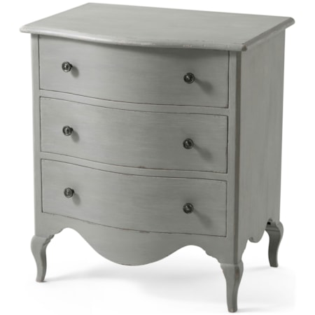 The Rene 3-Drawer Nightstand
