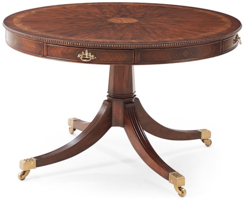 48" Round Centre Dining Table with Casters
