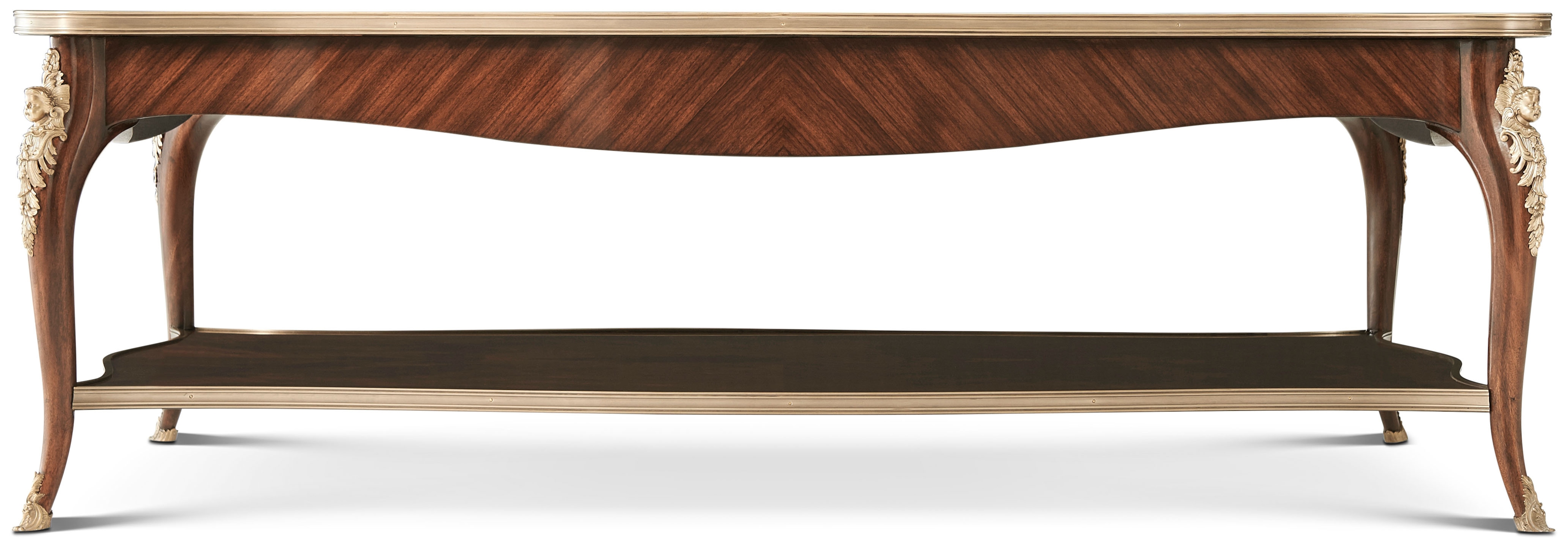 Theodore Alexander Althorp Living History Caryatid Rectangular Cocktail Table