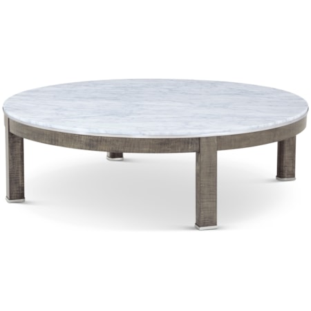 Hudson Round Cocktail Table