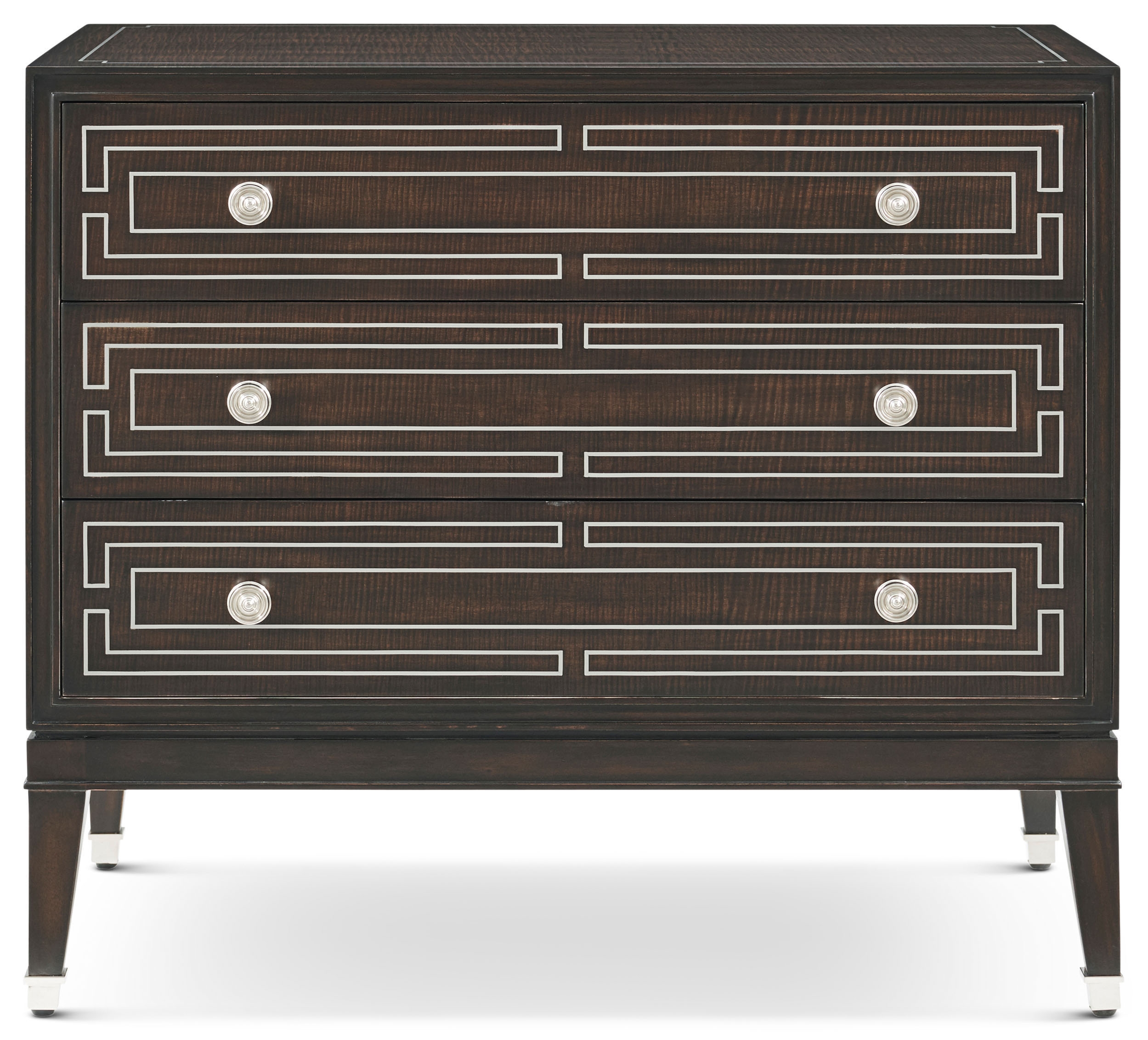 Theodore Alexander Spencer London 3-Drawer Nightstand