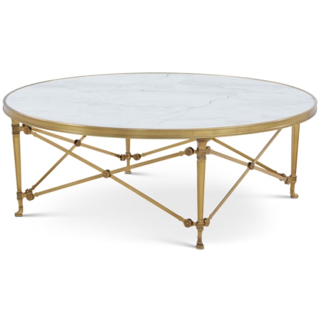 Brass Cocktail Table