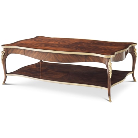 Caryatid Rectangular Cocktail Table