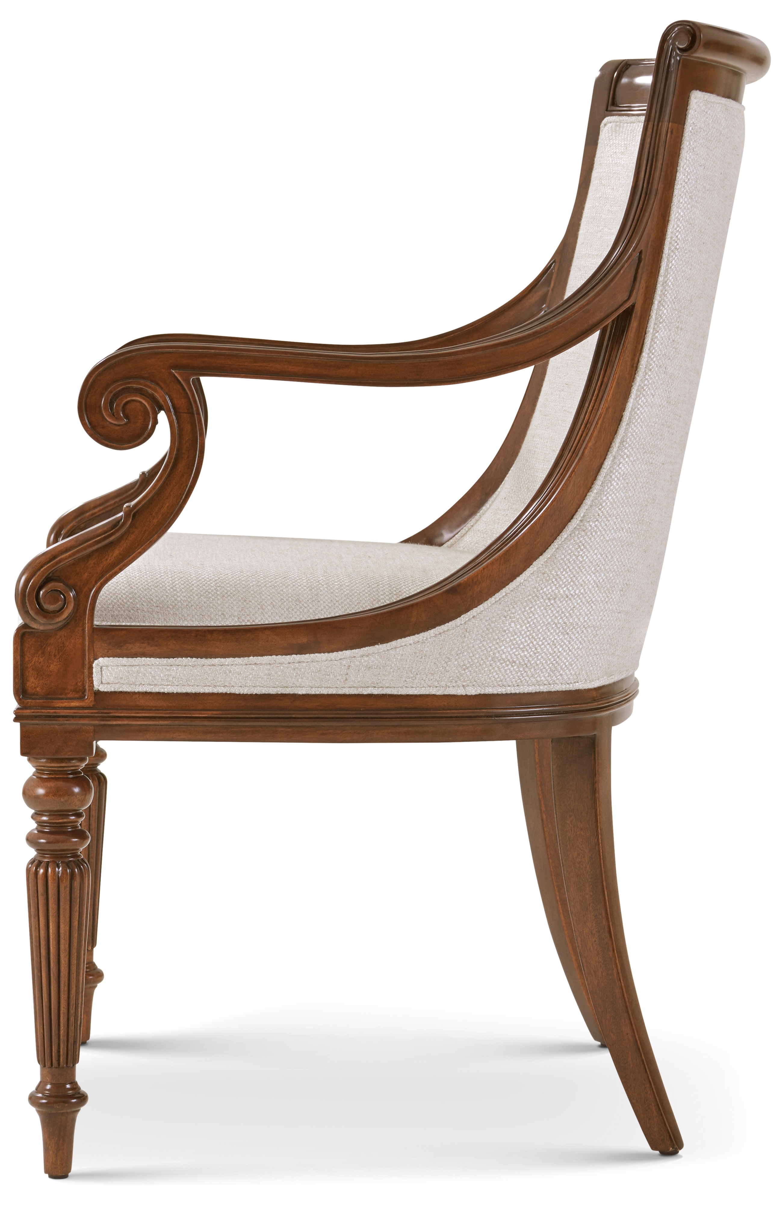 Theodore Alexander Althorp Living History Floris Dining Armchair