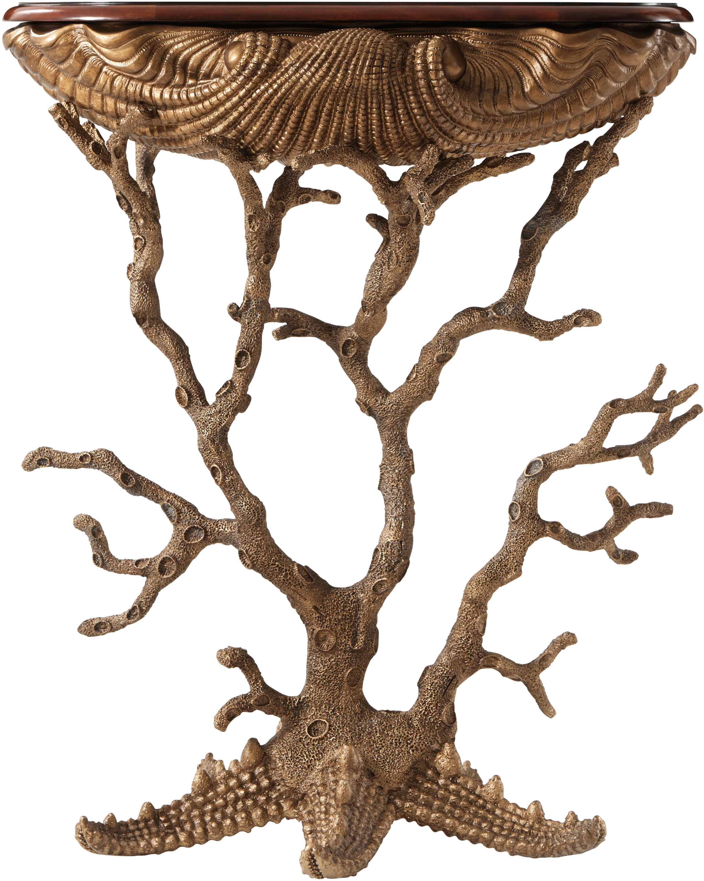 Theodore Alexander Tables Gilt Grotto Table