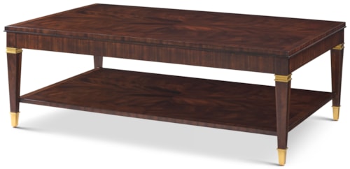 Transitional Rectangular Cocktail Table