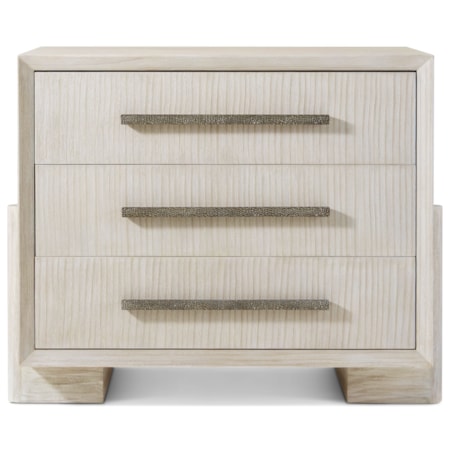Urbane 3 Drawer Nightstand