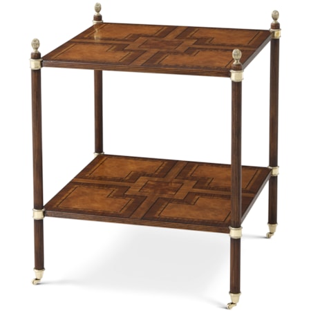 Regency Tiers Side Table
