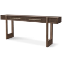 Urbane Contemporary 2-Drawer Console Table