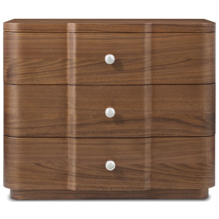 Coronet Walnut Nightstand