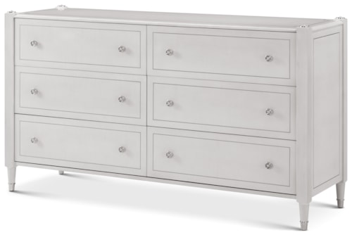 Contemporary 6-Drawer Dresser