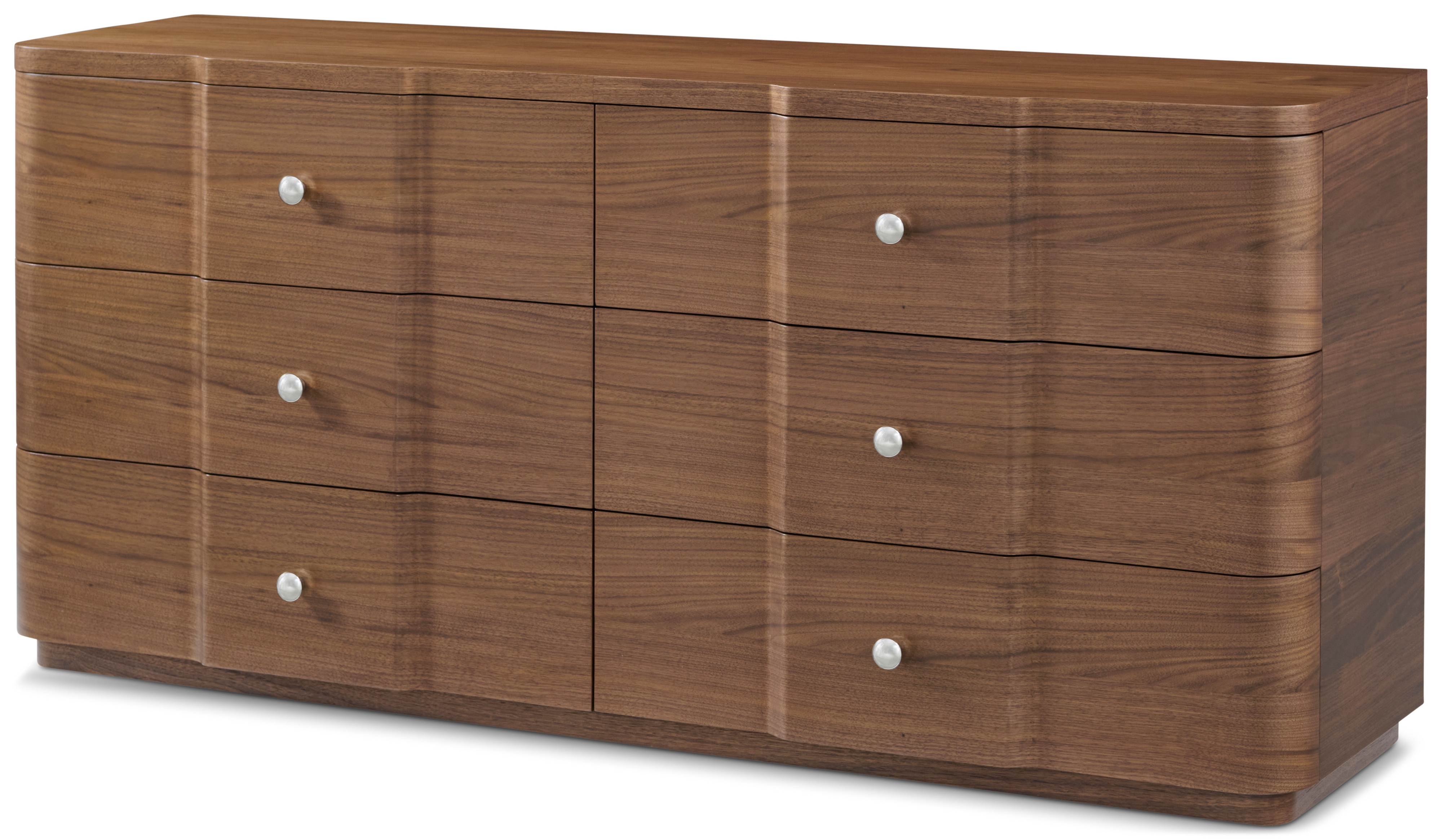 Coronet Walnut Dresser