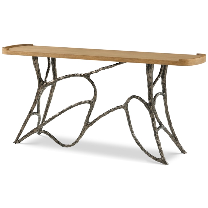 Theodore Alexander Essence Metal Console Table