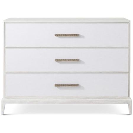 Mizner Bachelor's Chest w/Wallpaper Accent