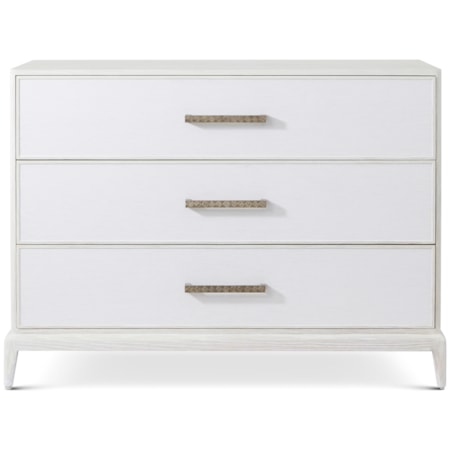 Mizner Bachelor's Chest w/Wallpaper Accent