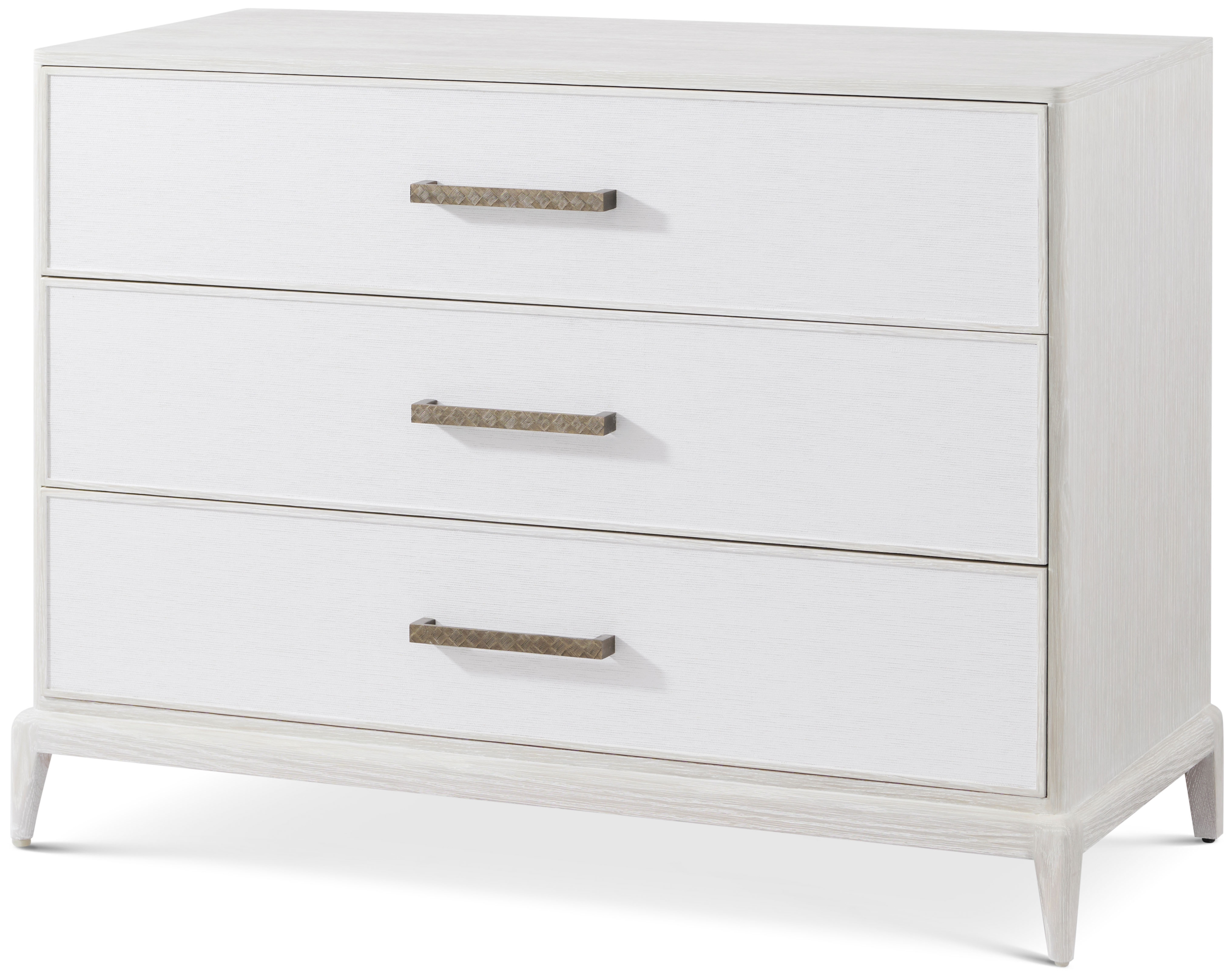 Theodore Alexander Coastal Mizner Bachelor's Chest w/Wallpaper Accent