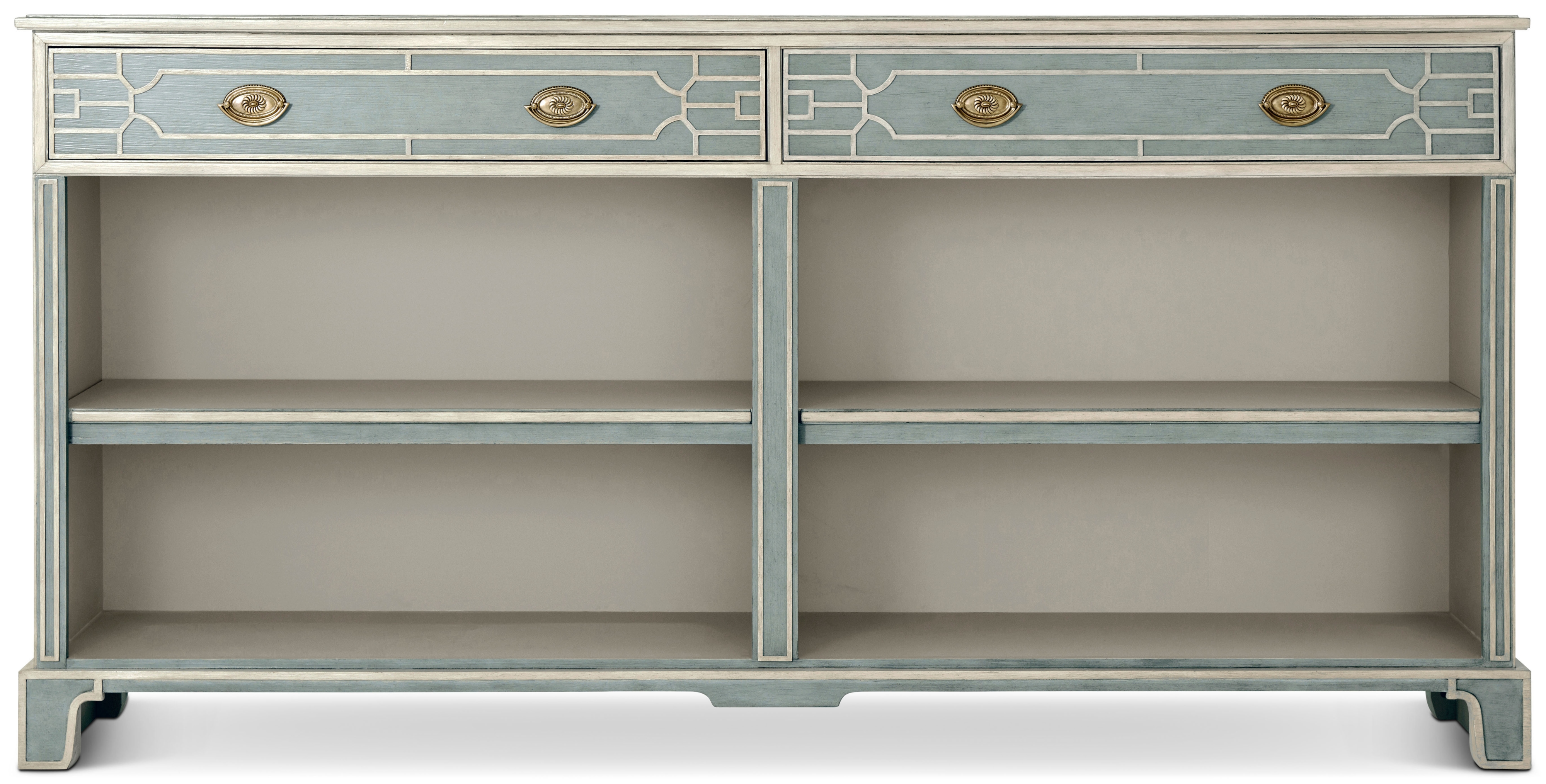 Theodore Alexander TA Morning Room 5302-120 Transitional 4-Shelf Low ...