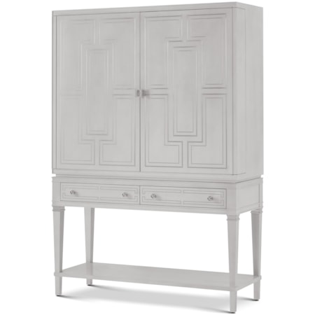 2-Door Bar Cabinet