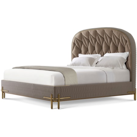 Iconic Upholstered US King Bed
