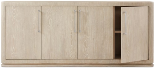 Relaxed Modern Four-Door Sideboard