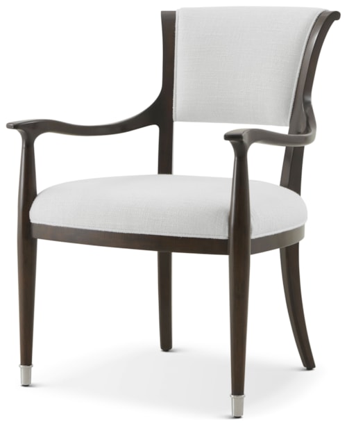Contemporary Upholstered Dining Armchair