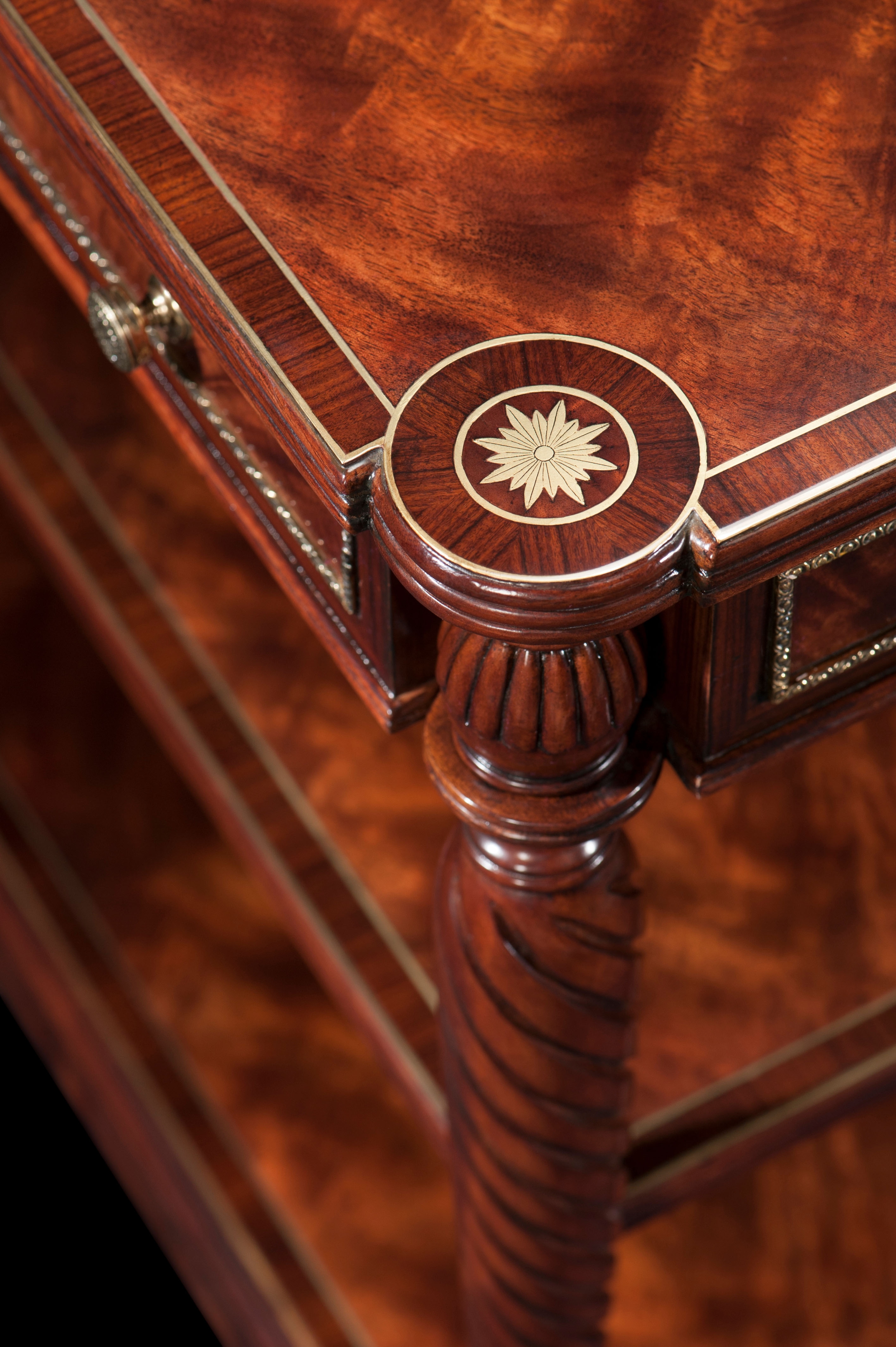 Theodore Alexander English Cabinet Maker Kympton Accent Table