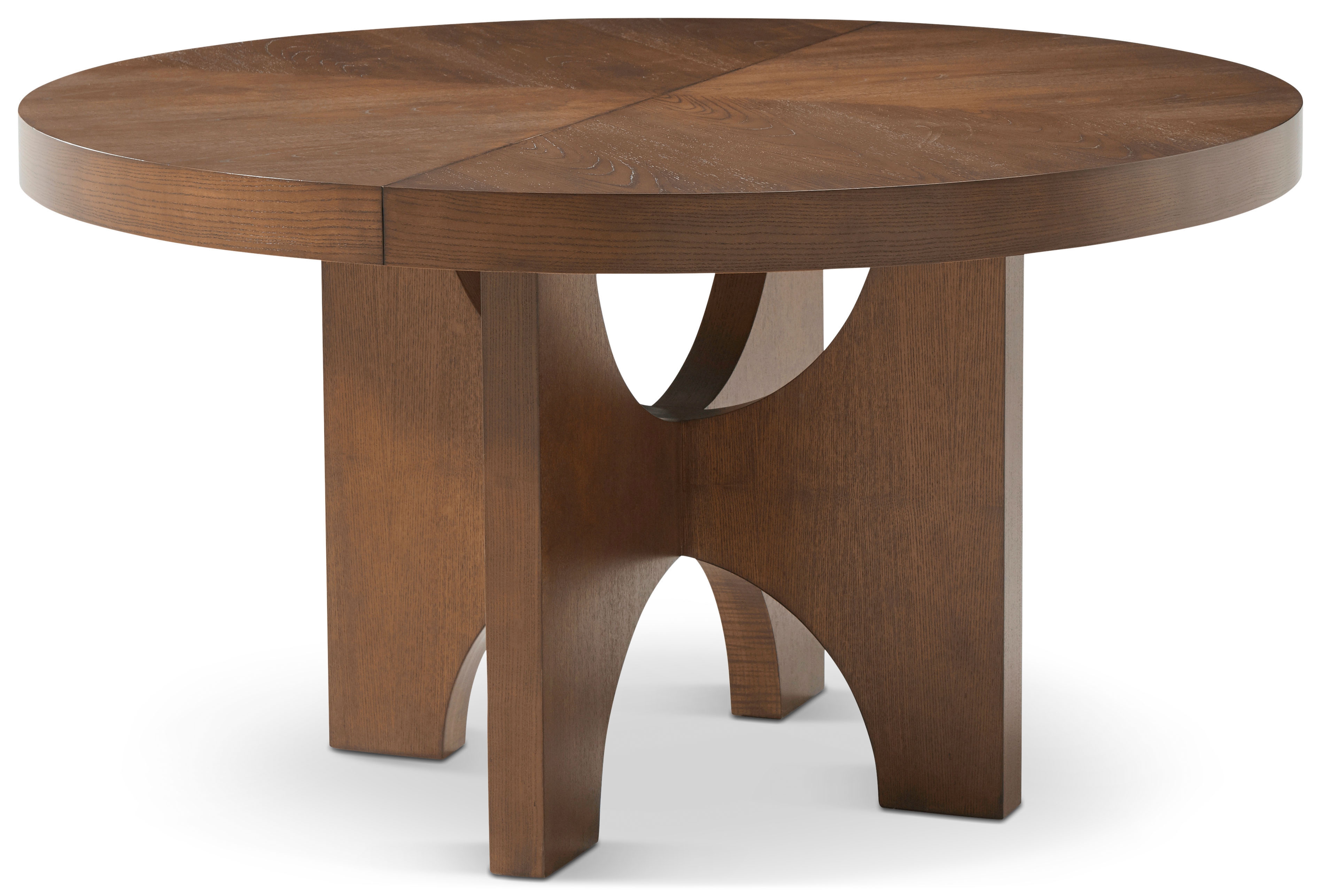 Round Dining Table with Leaf