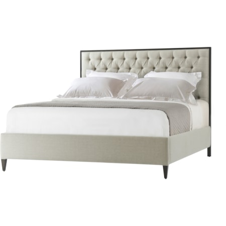 Cal King Tufted Panel Bed