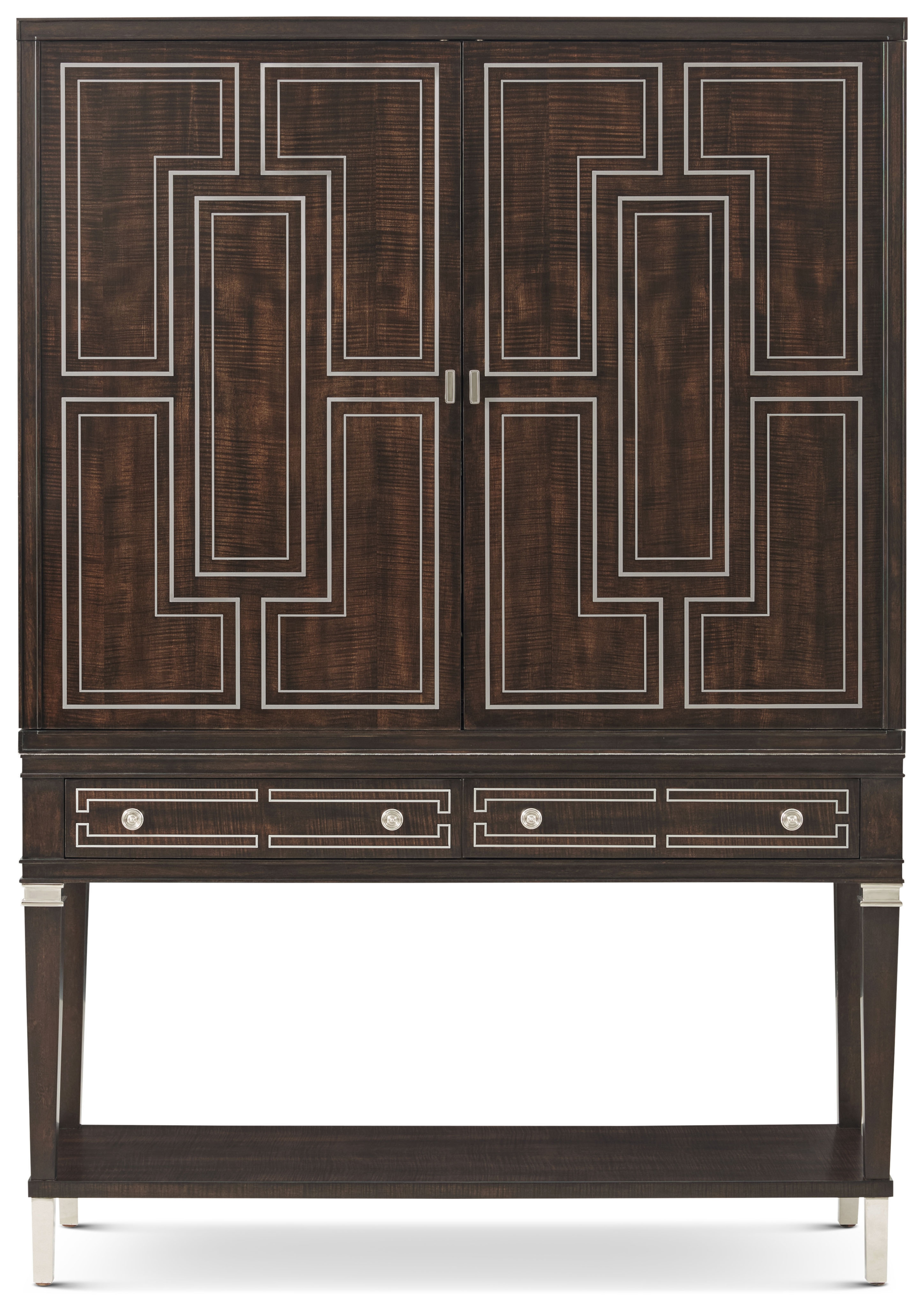 Theodore Alexander Spencer London 2-Door Bar Cabinet