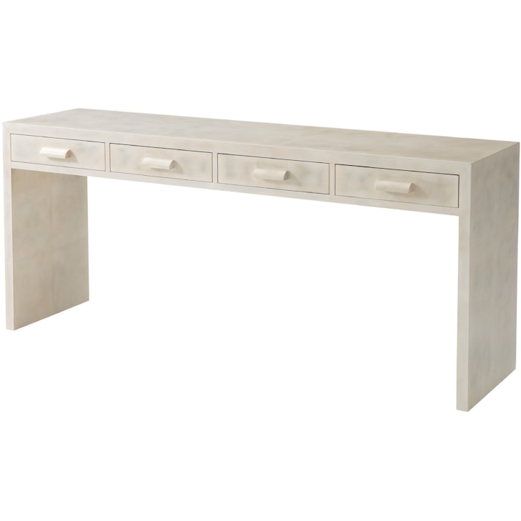 Theodore Alexander Composition Irwindale 4-Drawer Console Table