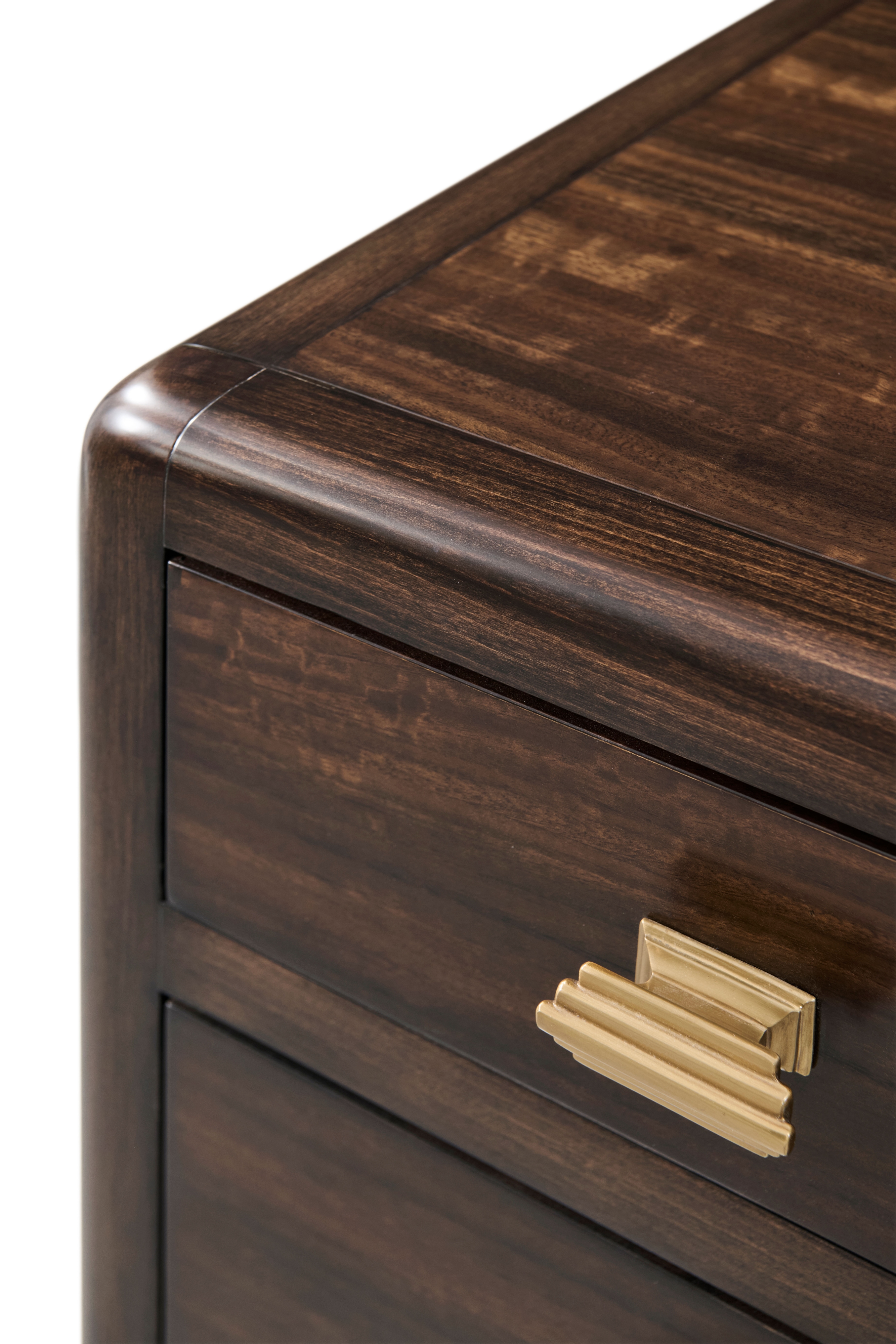 Theodore Alexander Spencer Green Park Arlington Street Three-Drawer Nightstand