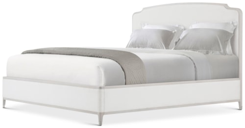 Contemporary King Upholstered Bed