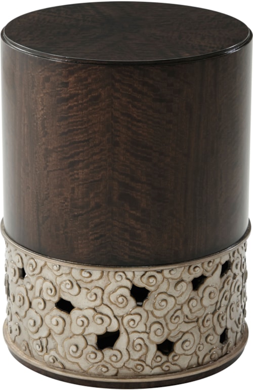 Camille Transitional Side Table