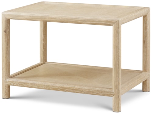 Transitional Rectangular Side Table