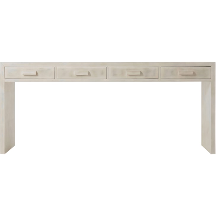 Theodore Alexander Composition Irwindale 4-Drawer Console Table