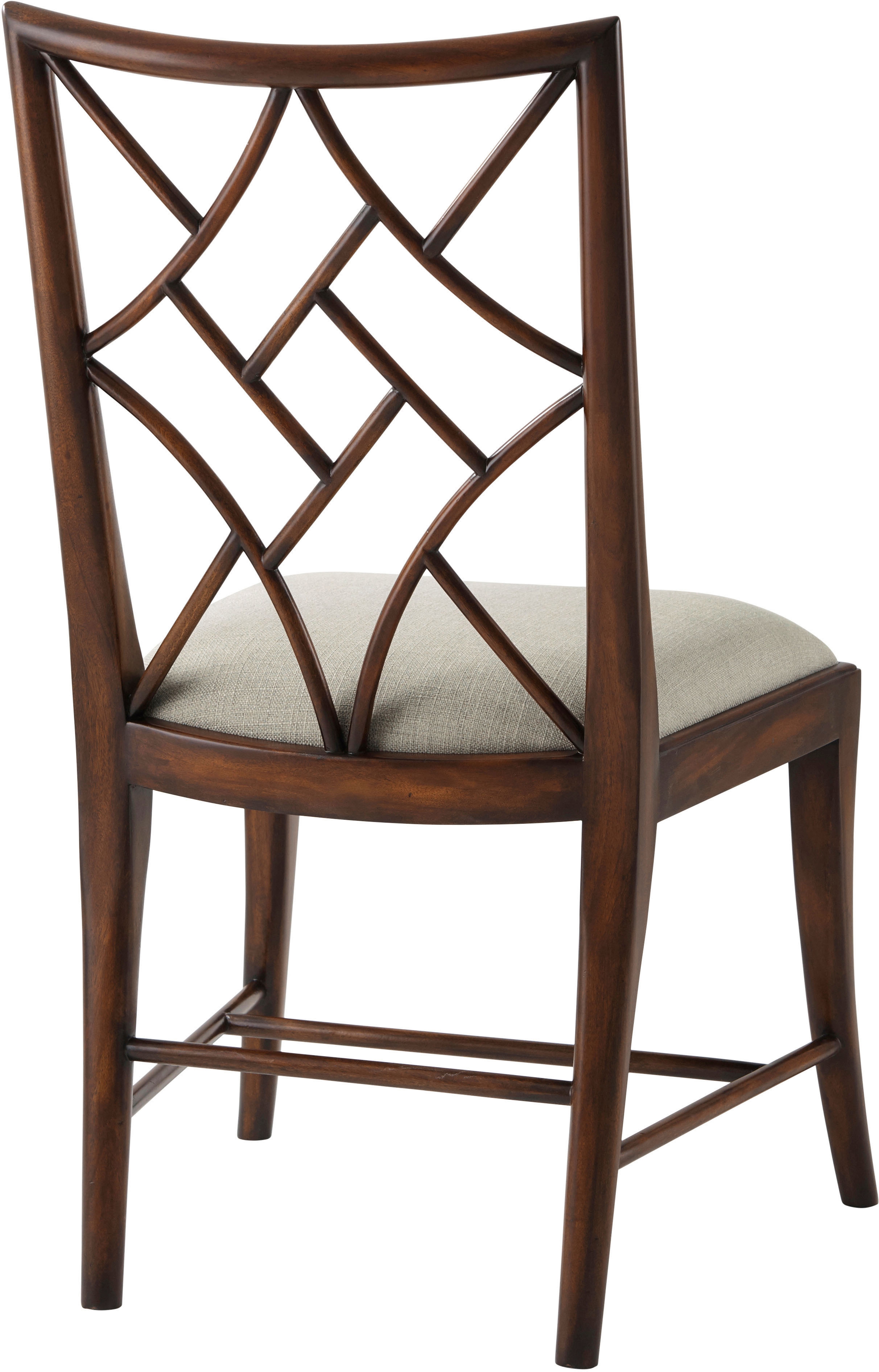 A Delicate Trellis Side Chair