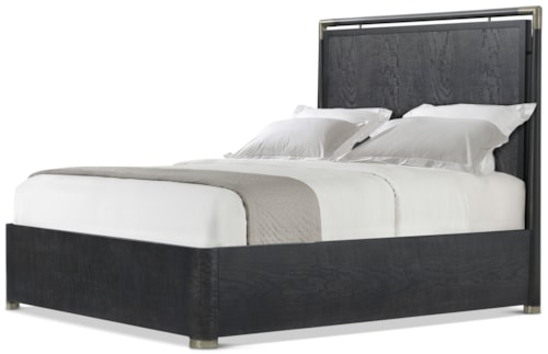 Contemporary Queen Panel Bed