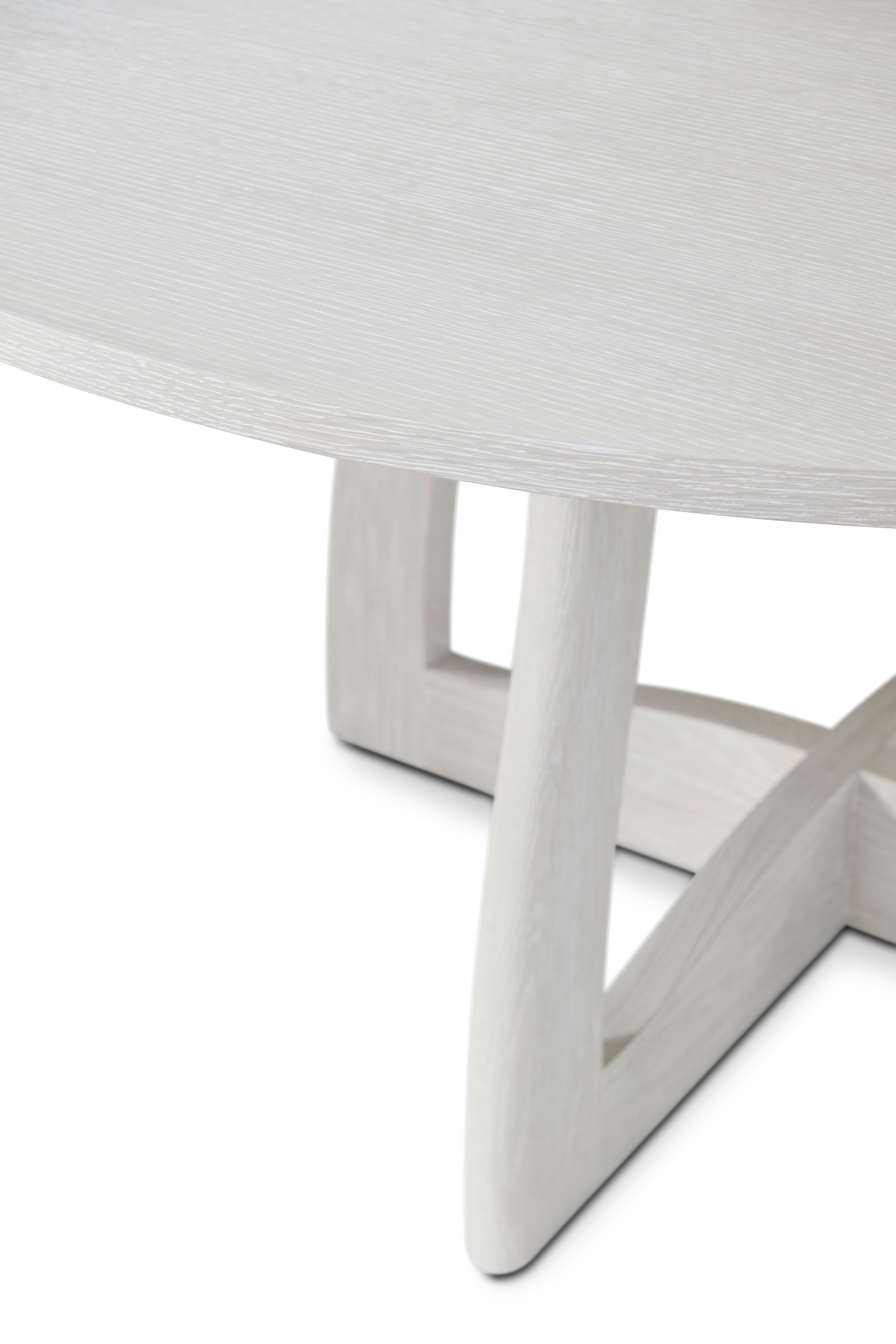 Theodore Alexander Coastal St. Armands 60" Rd. Dining Table w/18" Leaf
