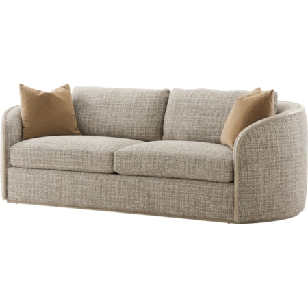 Toulon Latte Sofa