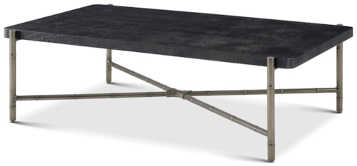 Contemporary Rectangular Cocktail Table