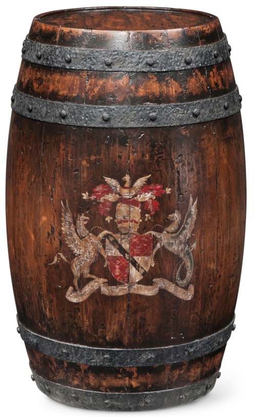 Traditional Talbot Barrel  Accent Table