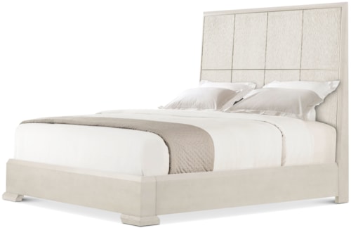 Contemporary Cal King Panel Bed