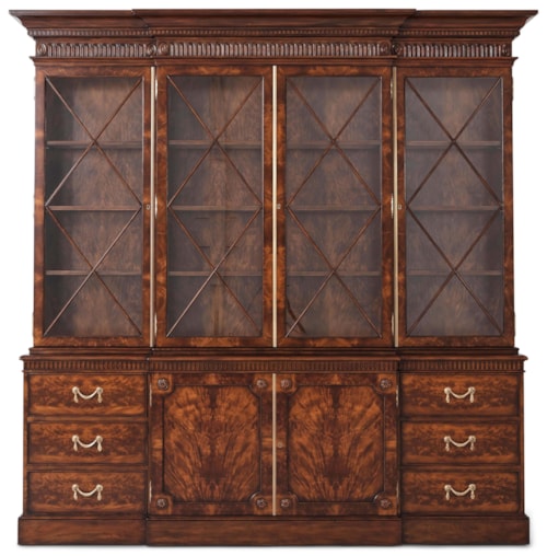Traditional Room Cabinet with Glazed Doors