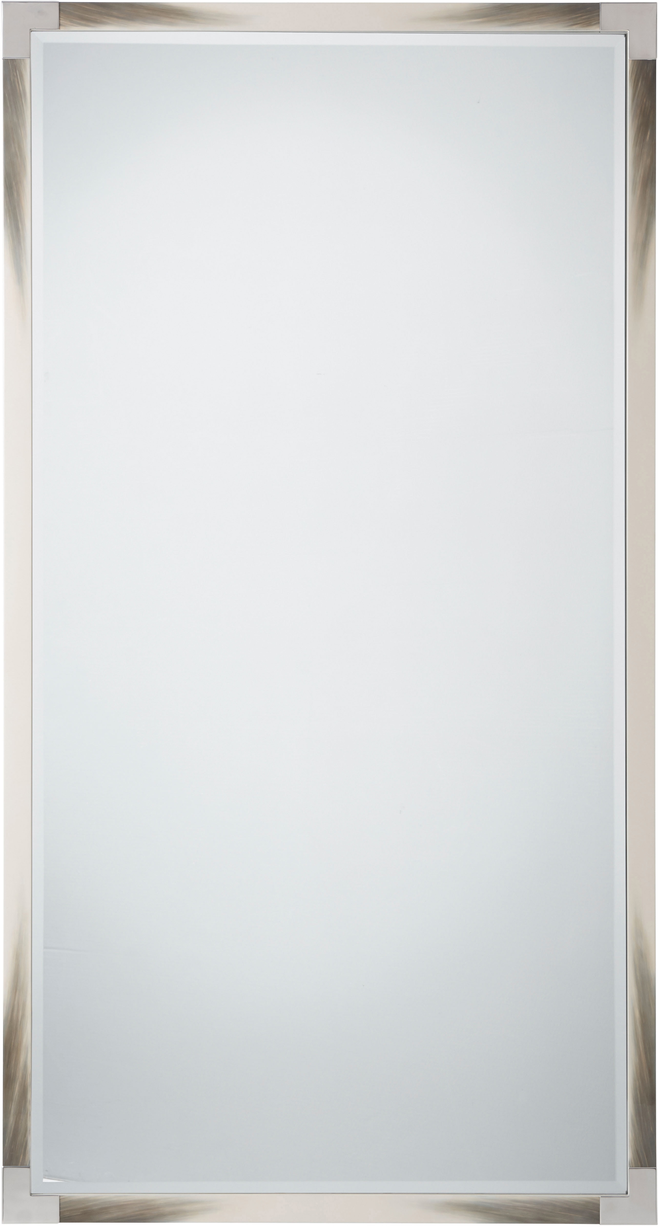 Cutting Edge Floor Mirror (Longhorn White)
